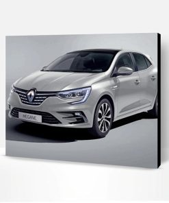 Grey Megane Car Paint By Number