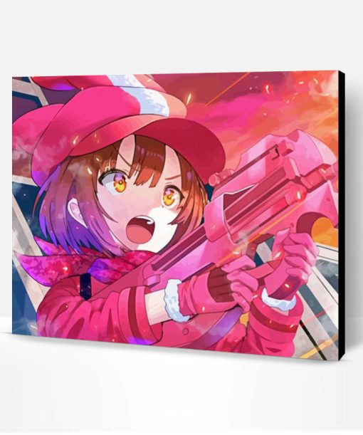 Gun Gale Art Paint By Number