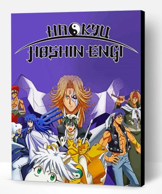 Hakyu Hoshin Engi Anime Poster Paint By Number