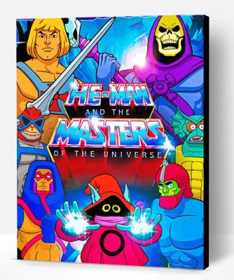 He Man And Masters of The Universe Paint By Numbers