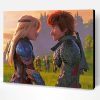 Hiccup And Astrid Characters Paint By Number