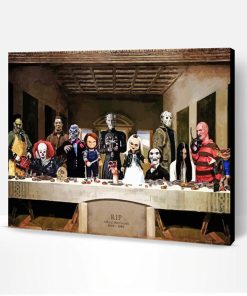 Horror Last Supper Paint By Number