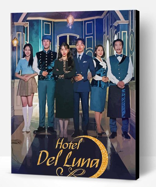 Hotel Del Luna Poster Paint By Number