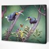 Huia Birds Paint By Number