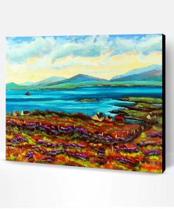 Irish Colorful Scene Paint By Number