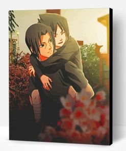 Itachi And Sasuke Anime Paint By Number