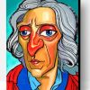 John Locke Caricature Art Paint By Number