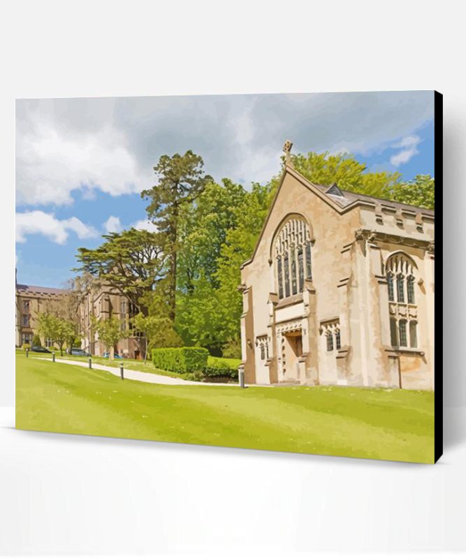 Kingswood School In Bath City Paint By Number