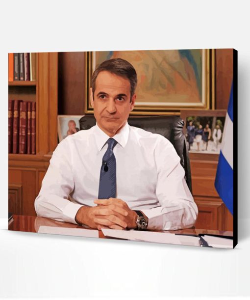 Kyriakos Mitsotakis Paint By Number