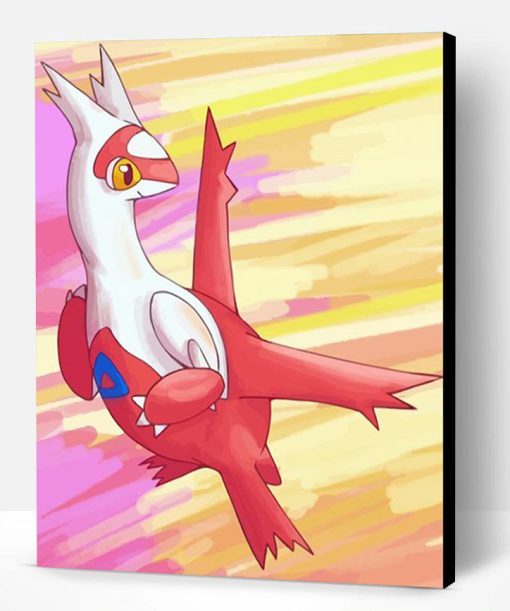 Latias Species Art Paint By Number