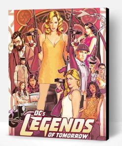 Legends Of Tomorrow Poster Paint By Number