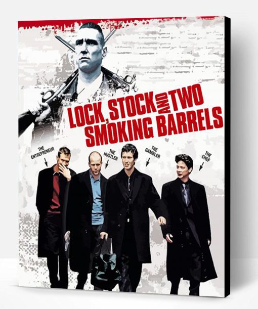 Lock Stock and Two Smoking Barrels Poster Paint By Numbers