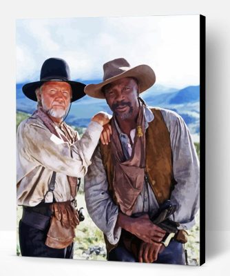 Lonesome Dove Characters Paint By Number