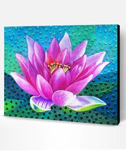 Lotus Blossom Art Paint By Number