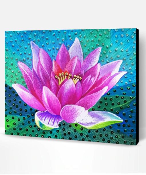 Lotus Blossom Art Paint By Number