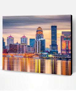 Louisville Skyline Paint By Number
