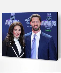 Lynda Carter And Her Son Paint By Number