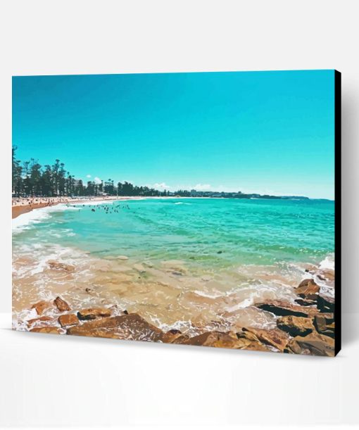 Manly Beach Paint By Number