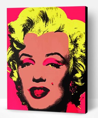 Marilyn Monroe Warhol Paint By Numbers