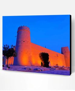 Masmak Fortress Riyadh Paint By Number