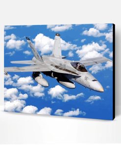 McDonnell Douglas FA 18 Hornet Aircraft Paint By Number