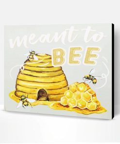 Meant To Bee Paint By Number