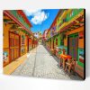 Medellin Colombia Colorful Houses Paint By Number