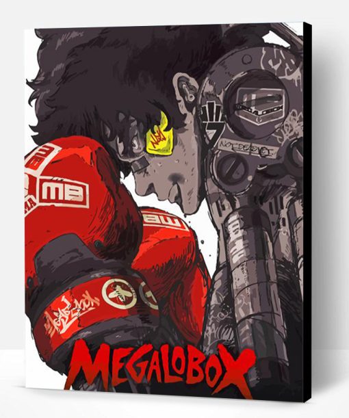 Megalo Box Anime Paint By Number