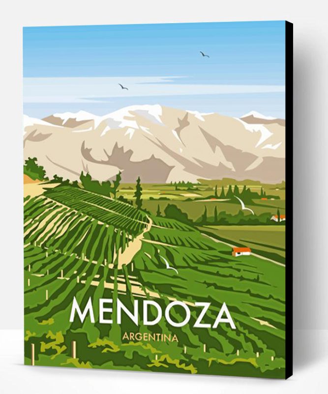 Mendoza Poster Paint By Numbers