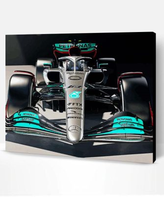 Mercedes F1 Paint By Numbers