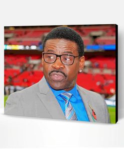 Michael Irvin Commentator Paint By Numbers