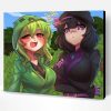 Minecraft Anime Paint By Number