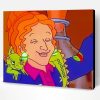 Miss Frizzle Paint By Number