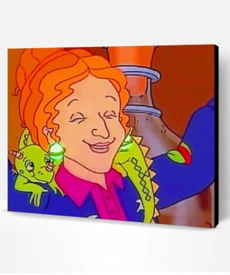 Miss Frizzle Paint By Number