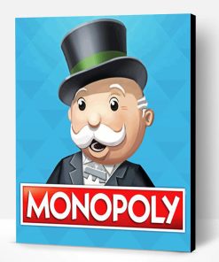 Monopoly Man Paint By Numbers