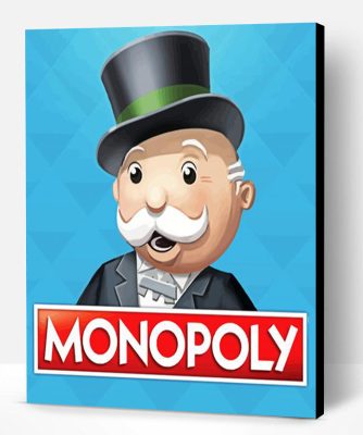 Monopoly Man Paint By Numbers