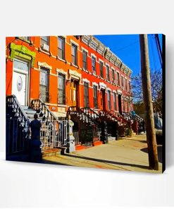 Mott Haven Bronx NYC Paint By Numbers