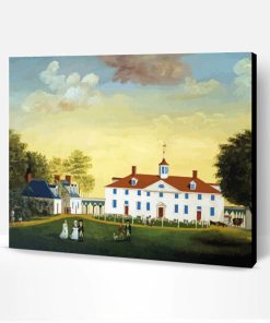 Mount Vernon Virginia Paint By Numbers
