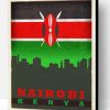 Nairobi Kenya Poster Paint By Number