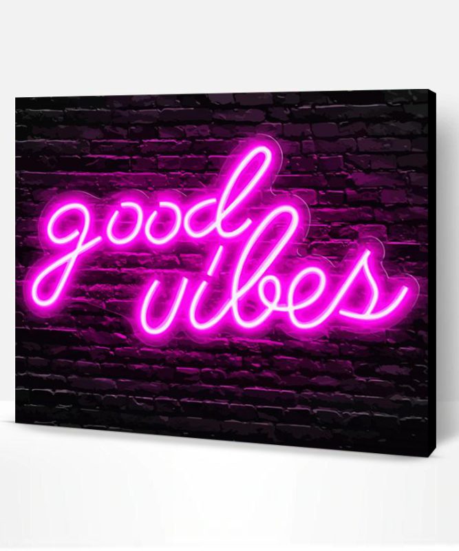 Neon Sign Paint By Number
