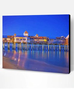 Old Orchard Beach Pier Paint By Number