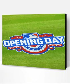 Opening Day Paint By Number