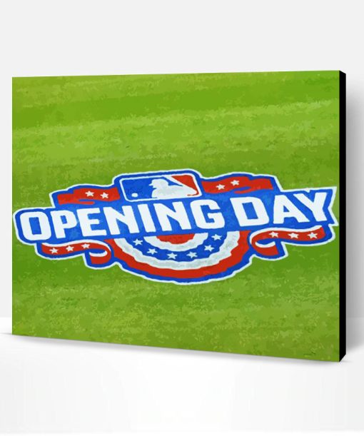 Opening Day Paint By Number