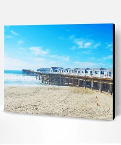 Pacific Beach Illustration Paint By Number