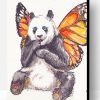 Panda With Wings Art Paint By Number