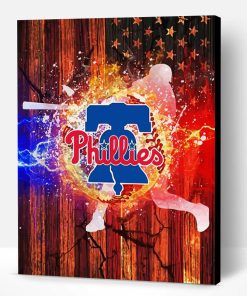 Philadelphia Phillies Poster Paint By Numbers