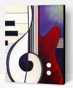Piano Guitar Paint By Number