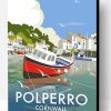 Polperro Poster Paint By Number
