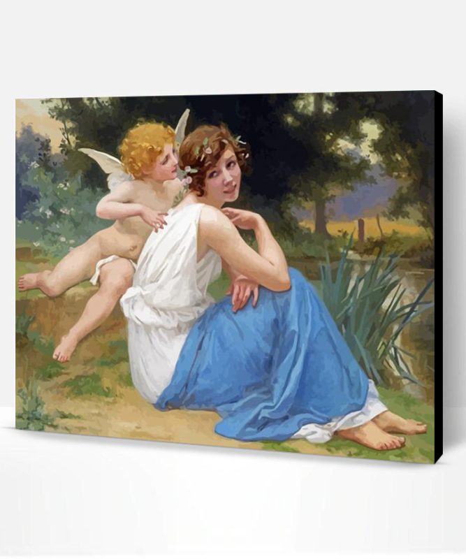 Psyche And Cupid Paint By Number