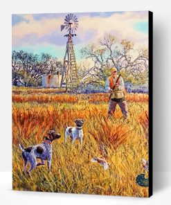 Quail Hunting Art Paint By Number